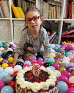 Balónková oslava 6. narozenin